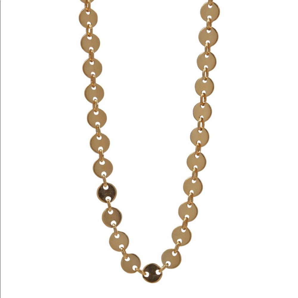 Gold Fill Disk Adjustable Choker